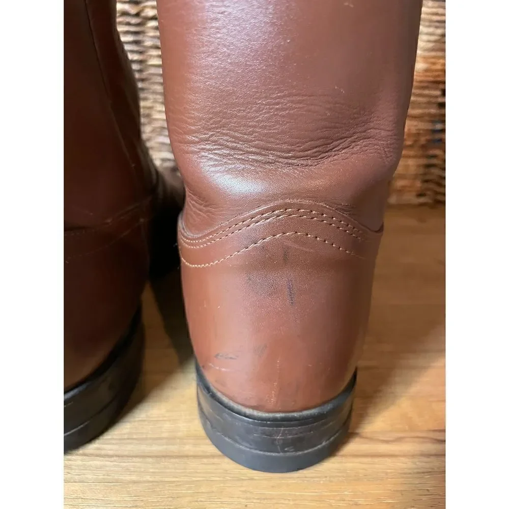 Roper Boots By Justin Classic Tan  Rancher/Cowboy Boot Size 11.5-RARE